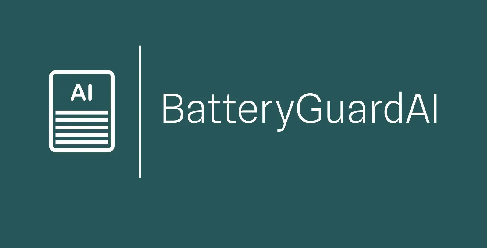 BatteryGuard AI Logo